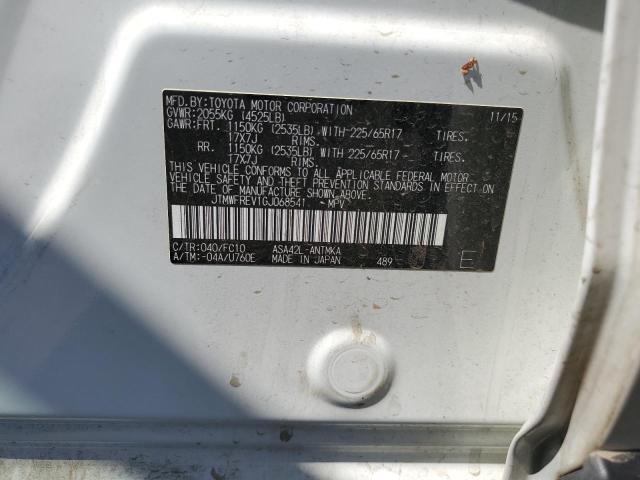 2016 TOYOTA RAV4 XLE JTMWFREV1GJ068541