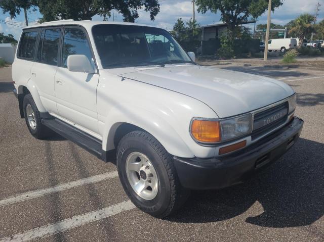 TOYOTA LAND CRUIS 1993 white  gas JT3DJ81W6P0046690 photo #1