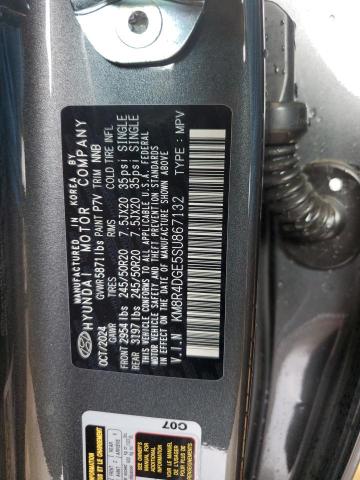 2025 HYUNDAI PALISADE S KM8R4DGE5SU867132