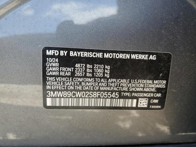 2025 BMW 330XI 3MW89CW02S8F05545