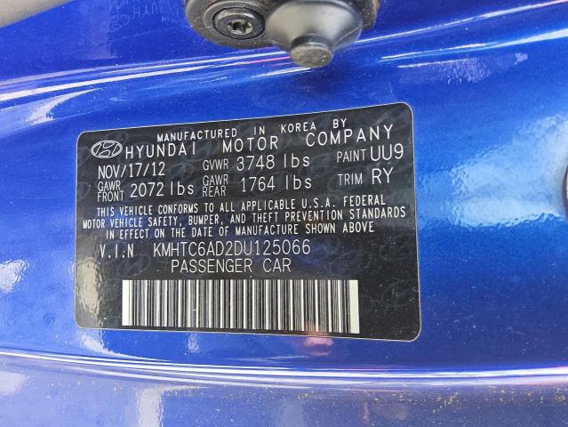 kmhtc6ad2du125066 - 2013 Hyundai veloster - #60921325