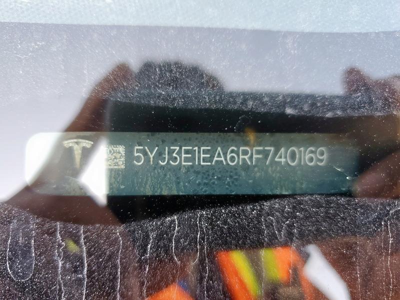 2024 TESLA MODEL 3 5YJ3E1EA6RF740169
