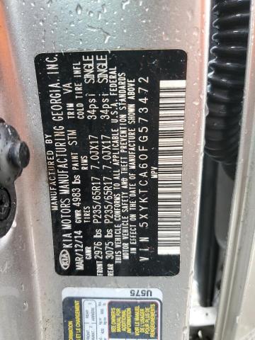 2015 KIA SORENTO LX 5XYKTCA60FG573472