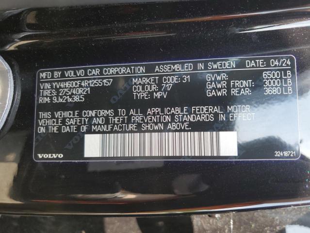 2024 VOLVO XC90 ULTIMATE YV4H60CF4R1255157