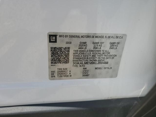 2019 GMC TERRAIN SL - 3GKALMEV0KL200488