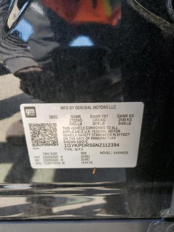 2022 CADILLAC XT6 PREMIUM LUXURY 1GYKPDRS6NZ112394