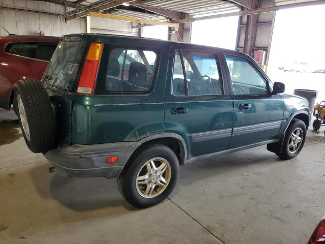 HONDA CR-V EX 2001 green 4dr spor gas JHLRD18681C000423 photo #4