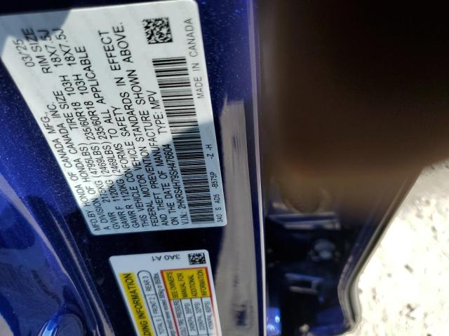 2025 HONDA CR-V EXL 2HKRS4H79SH476604