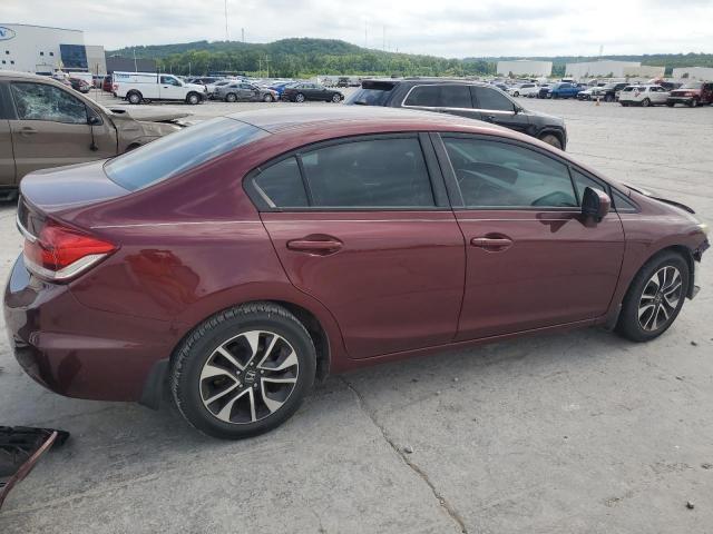 Vin: 19xfb2f83fe001768, lot: 58197035, honda civic ex 20153