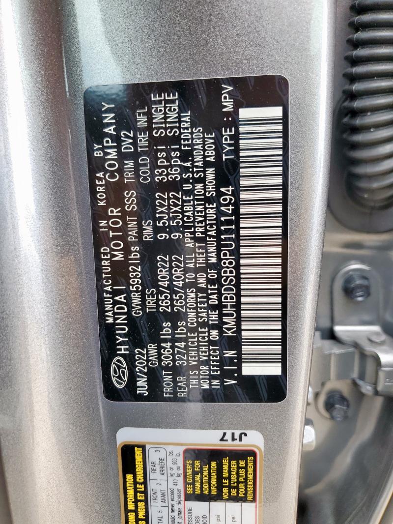 2023 GENESIS GV80 BASE KMUHBDSB8PU111494