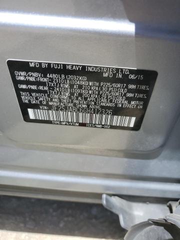2016 SUBARU FORESTER 2 - JF2SJABC6GH412326