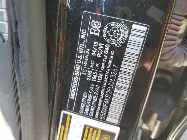 2015 MERCEDES-BENZ C 300 4MAT - 55SWF4KB2FU063267