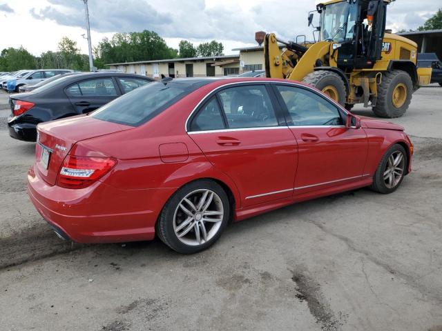 Vin: wddgf8ab8er305637, lot: 61665205, mercedes-benz c-class 300 4matic 20143