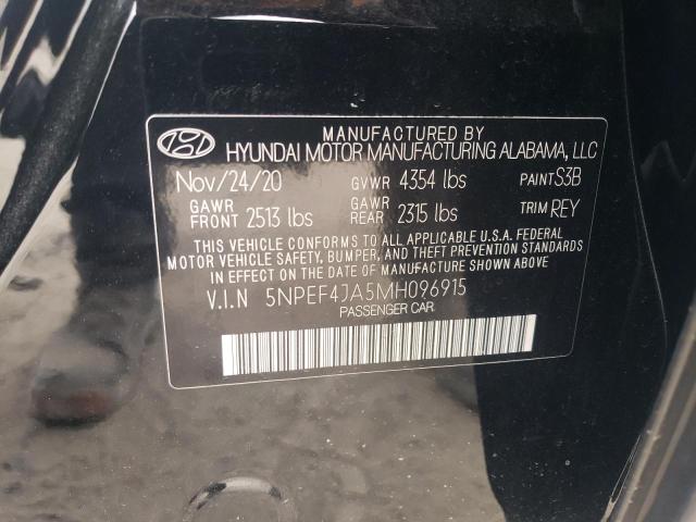 2021 HYUNDAI SONATA SEL - 5NPEF4JA5MH096915