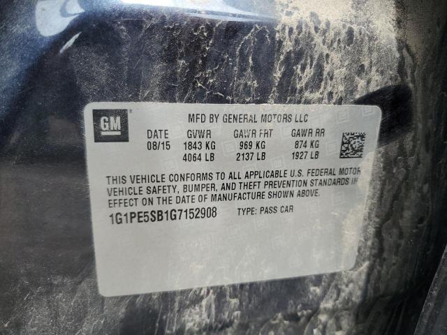 2016 CHEVROLET CRUZE LIMI - 1G1PE5SB1G7152908
