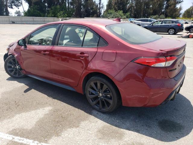 TOYOTA COROLLA SE 2023 red  gas JTDP4MCE6PJ102893 photo #3