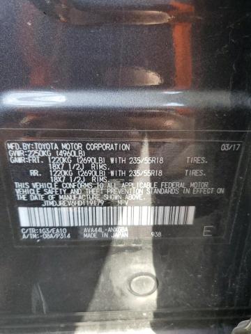 2017 TOYOTA RAV4 HV LI - JTMDJREV6HD119179