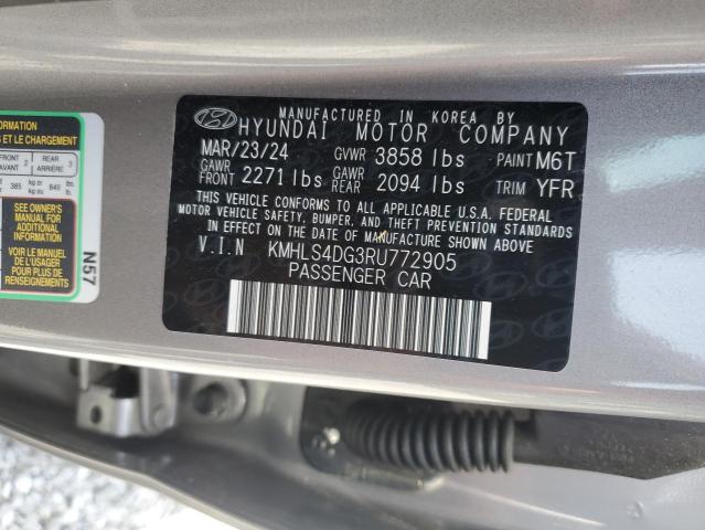 2024 HYUNDAI ELANTRA SE KMHLS4DG3RU772905
