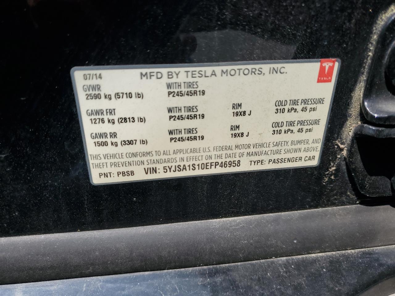 TESLA MODEL S