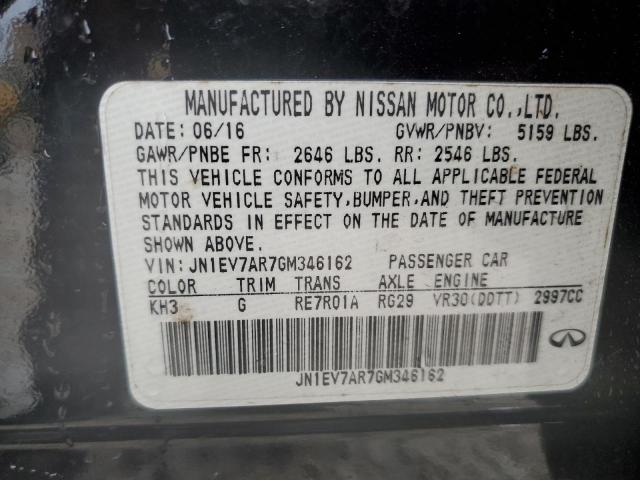 2016 INFINITI Q50 PREMIU JN1EV7AR7GM346162