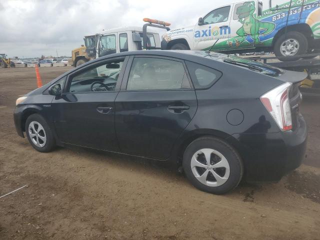 TOYOTA PRIUS 2012 black  hybrid engine JTDKN3DUXC5435754 photo #3