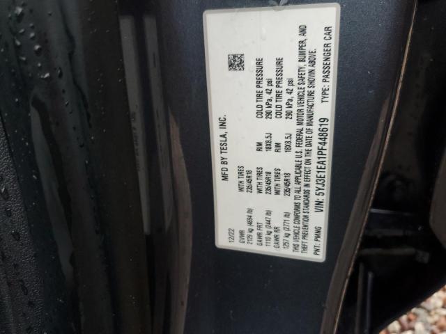 2023 TESLA MODEL 3 5YJ3E1EA1PF448619