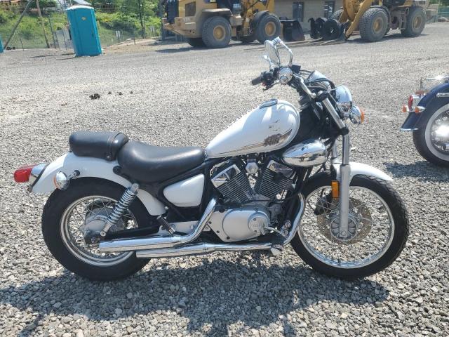 YAMAHA XV250 2014 white road/str gas JYAVG04E6EA016742 photo #1