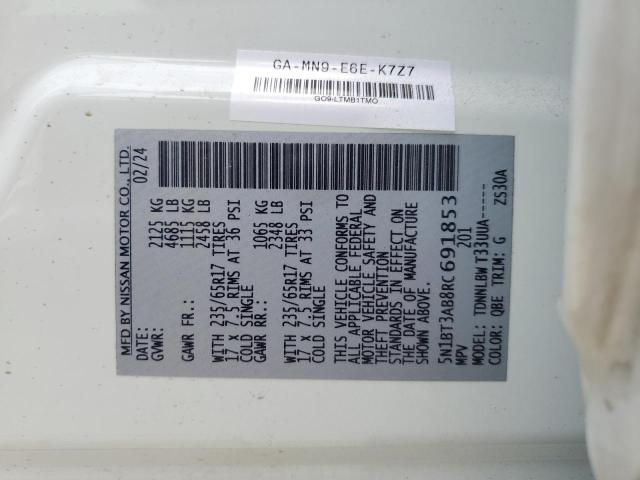 2024 NISSAN ROGUE S - 5N1BT3AB8RC691853