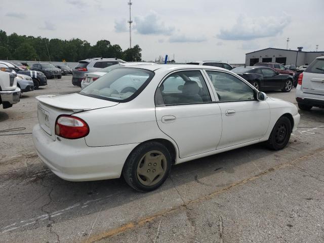 KIA SEPHIA BAS 2001 white  gas KNAFB121615073133 photo #4