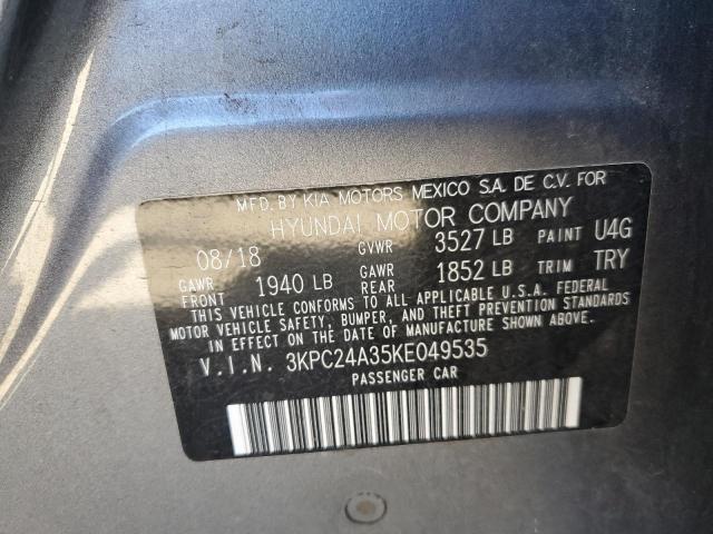 2019 HYUNDAI ACCENT SE 3KPC24A35KE049535