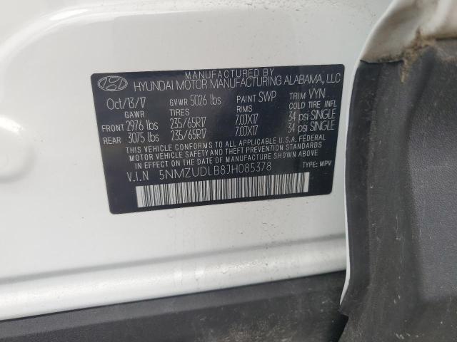 2018 HYUNDAI SANTA FE S - 5NMZUDLB8JH085378