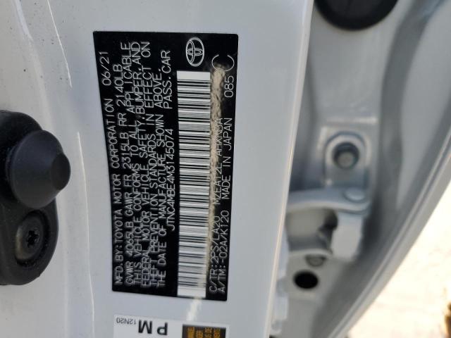 2021 TOYOTA COROLLA XS JTNC4MBE4M3145074