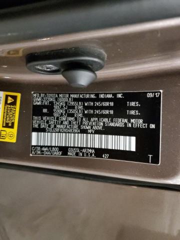 2017 TOYOTA HIGHLANDER - 5TDJZRFH2HS483964
