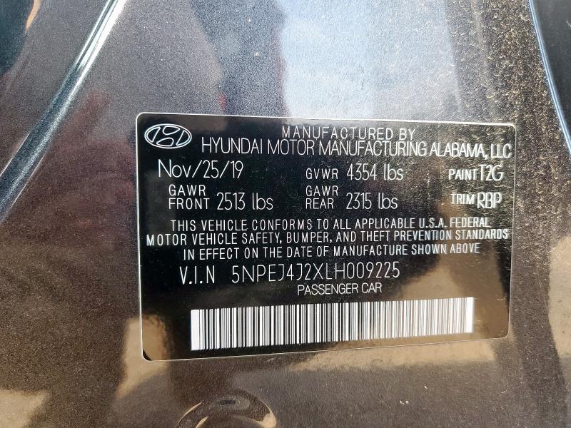 5npej4j2xlh009225 - 2020 Hyundai sonata sel plus - #61383145