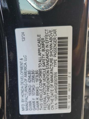 2025 HONDA CIVIC SPOR - 19XFL4H9XSE007916
