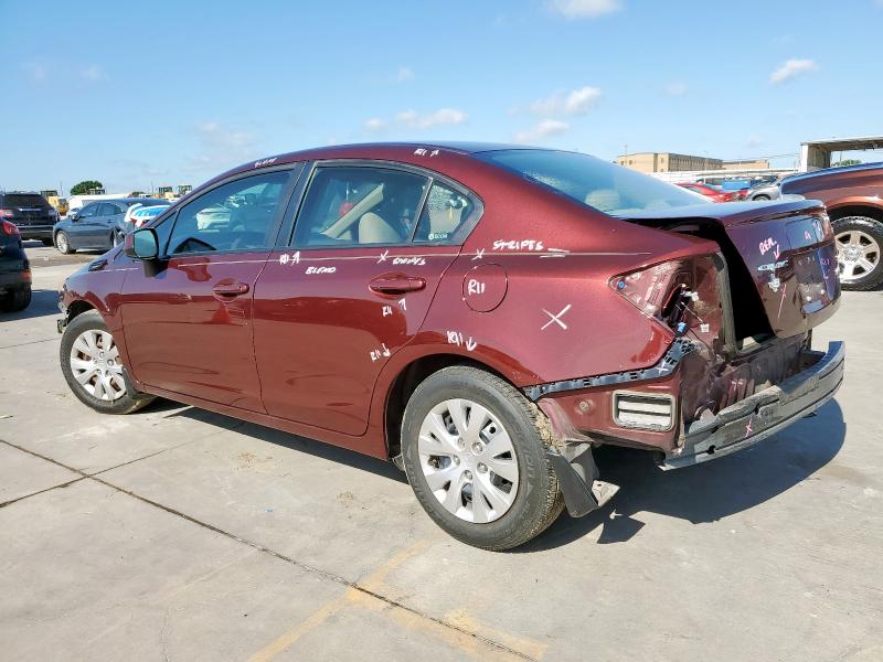 Vin: 19xfb2f58ce078685, lot: 62755375, honda civic lx 20122