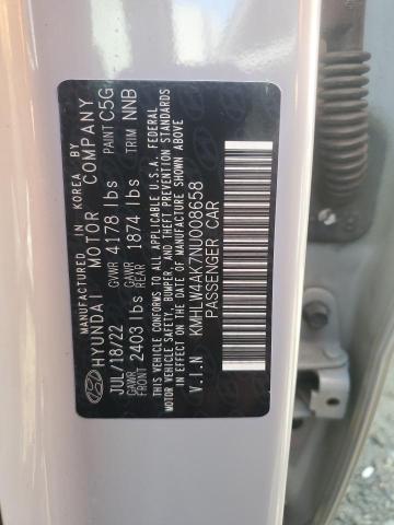 2022 HYUNDAI ELANTRA N - KMHLW4AK7NU008658