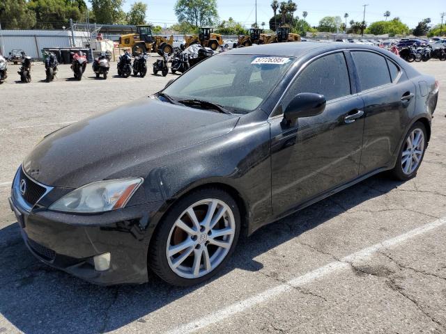 LEXUS IS 250 2006 black  gas JTHBK262065021755 photo #1