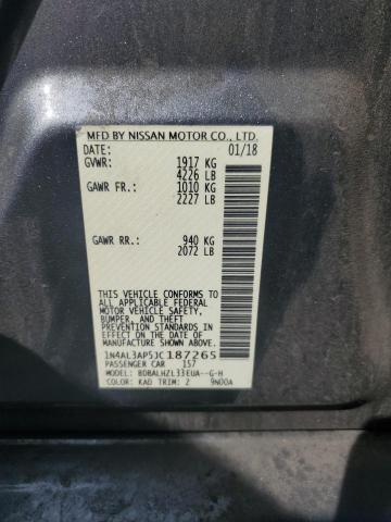 2018 NISSAN ALTIMA 2.5 - 1N4AL3AP5JC187265