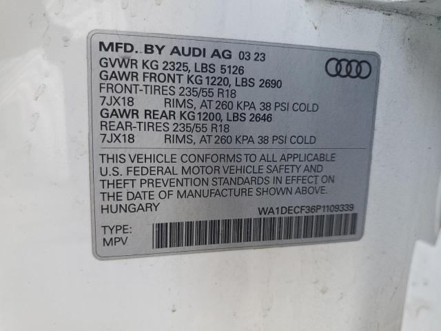 2023 AUDI Q3 PREMIUM - WA1DECF36P1109339