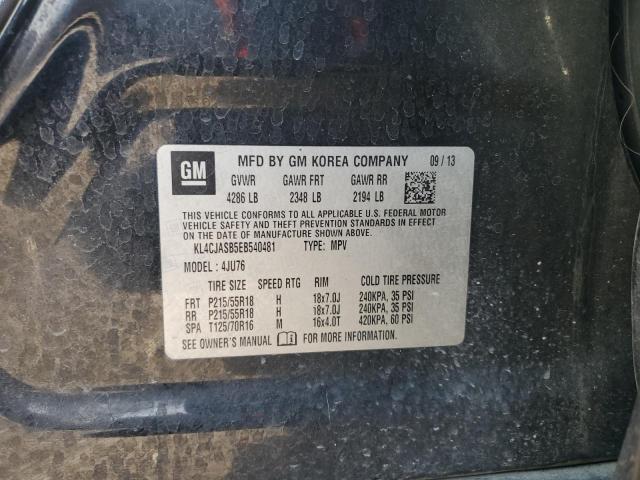 2014 BUICK ENCORE - KL4CJASB5EB540481
