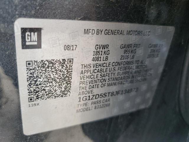 2018 CHEVROLET MALIBU LT #3304699922