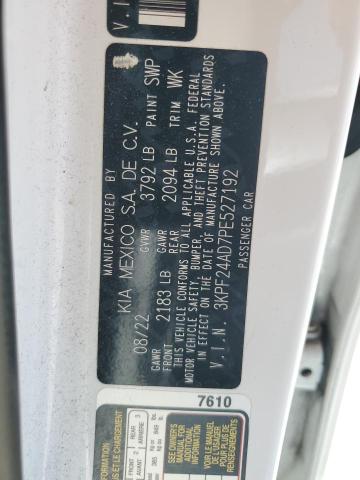 2023 KIA FORTE LX 3KPF24AD7PE527192