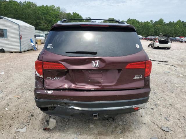 2016 HONDA PILOT ELIT 5FNYF6H0XGB031826