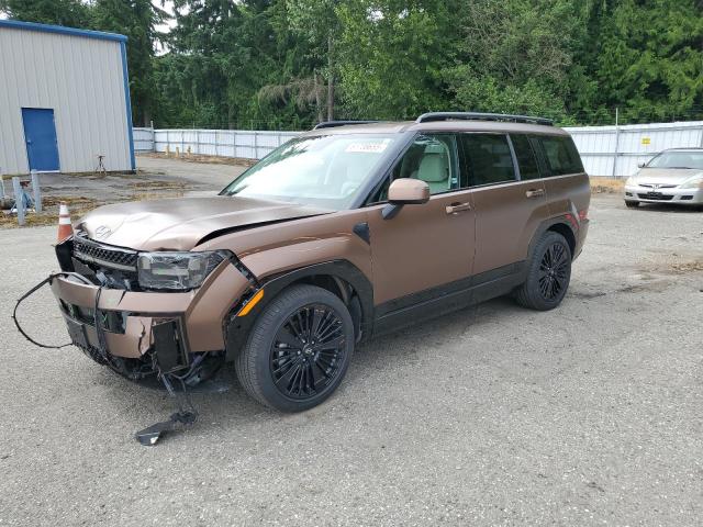 HYUNDAI SANTA FE C 2024 brown  hybrid engine 5NMP5DG18RH007281 photo #1