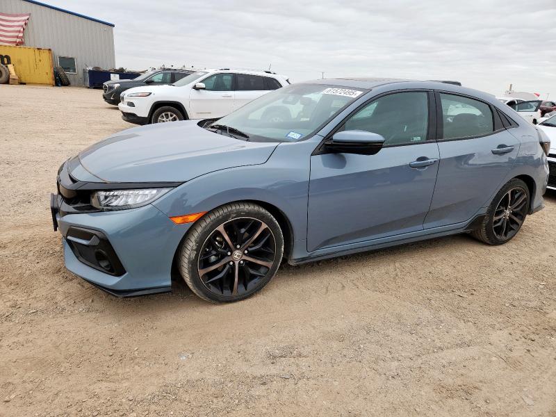 Vin: shhfk7h98mu211372, lot: 61572495, honda civic sport touring 2021 img_1