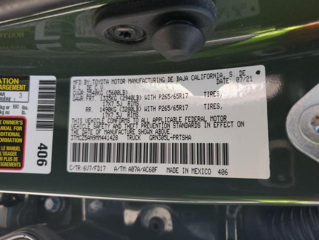 2021 TOYOTA TACOMA DOU 3TMCZ5AN9MM441428