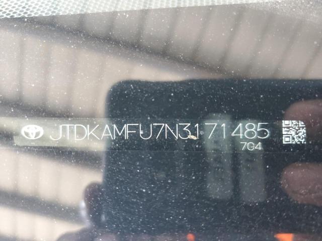 2022 TOYOTA PRIUS NIGH - JTDKAMFU7N3171485