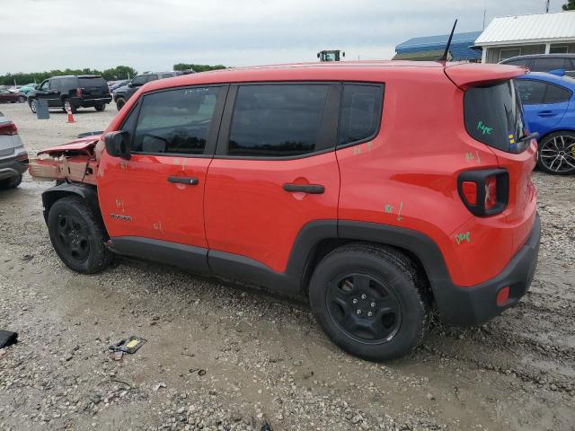 Vin: zaccjaah9hpf43180, lot: 60560865, jeep renegade sport 20172