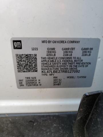 2024 BUICK ENVISTA SP KL47LBE27RB127092